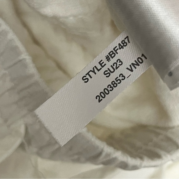 J Crew Ivory Linen Straight Leg Pants Coastal Preppy Nautical Preppy Sailorcore - Picture 4 of 9